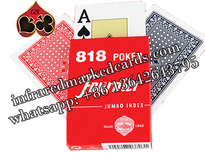 Fournier 818 marked cards