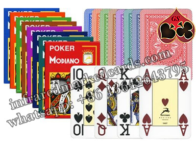 Modiano Cristallo 4PIP Marked Cards