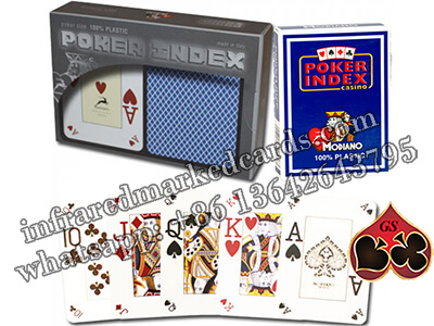 Modiano Poker Index marked cards