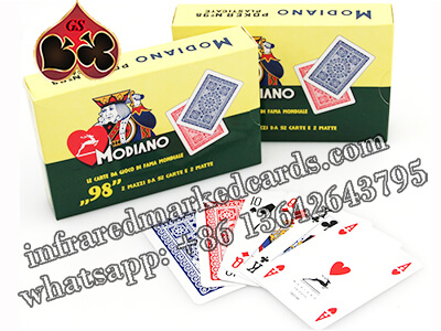 Modiano Poker N”98 Marked Cards